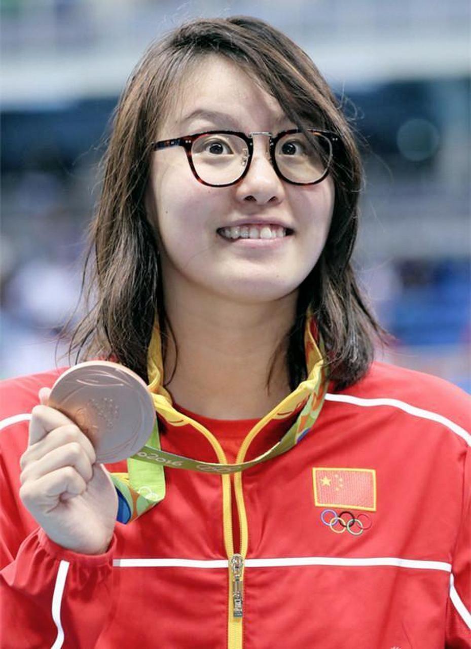 中国田径选手傅园慧突破个人最好成绩