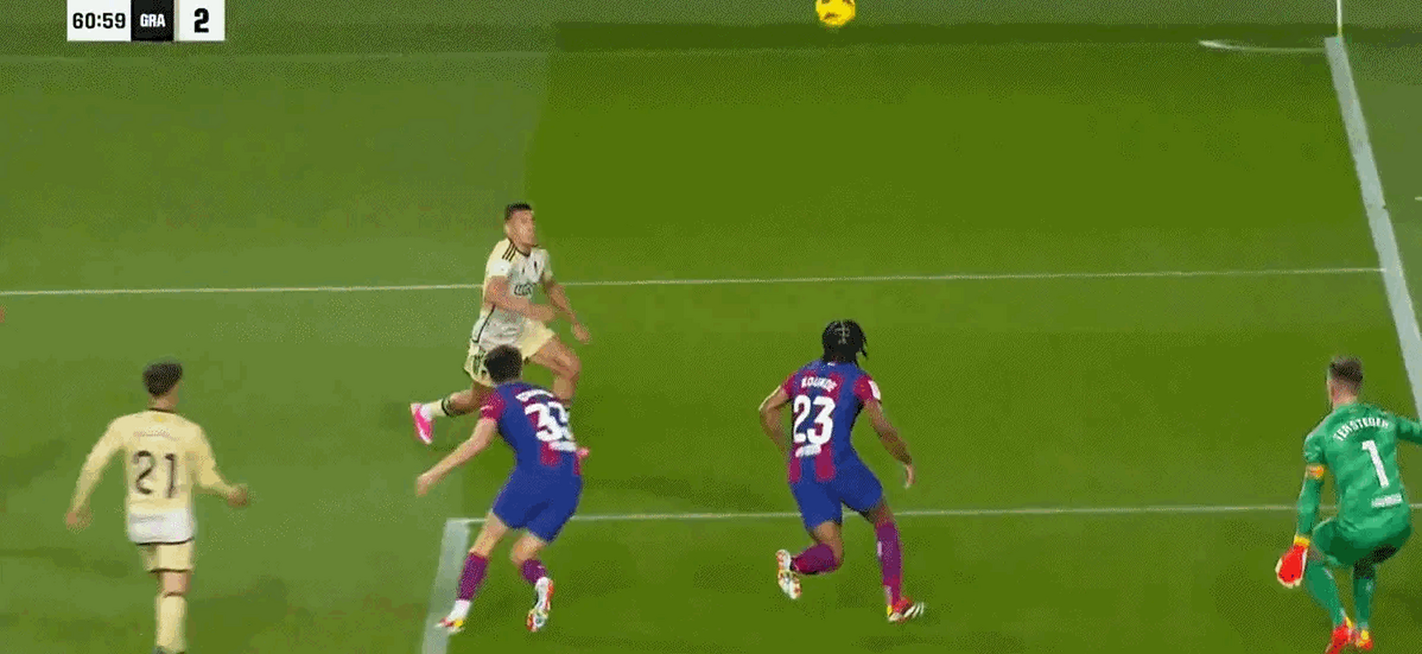 格拉纳达惨败，天王巴萨继续领跑