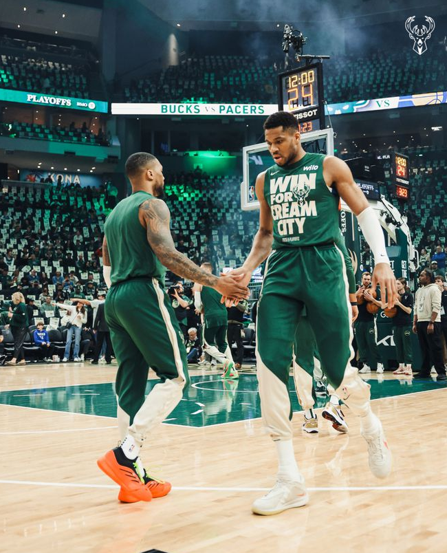 雄鹿战胜掘金，字母哥狂砍三双的简单介绍